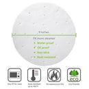 100pcs Air Fryer Liners, 9inch Bamboo Steamer Liners, Premium Perforated Pa