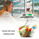 50kg/110lb Digital Electronic Luggage Scale Travel Bag Fish Hook Scales (B)