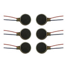 6X DC 3V Pager Cell Phone Mobile Coin Flat Button 1030 Vibration Micro Motor New
