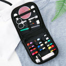 10Pcs Travel home sewing kit case needle thread tape scissor set handcraft BHES