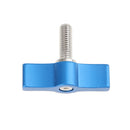 Aluminum Alloy Knob M6x17mm Hand Tightening Thumb Screw For Camera Rod Clamp