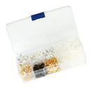 1040 Pcs Earring Safety Backs DIY Jewelry Findings Making Supplies With Box