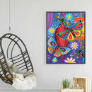 Colorful Butterfly Dragonfly 5D Full Round Diamond Painting 30x40cm (B2435)