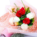 52Cmx3.5M Snowflake Flower Packaging Paper Material Gift Wrapping Tulle Rol