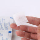 100 Pcs Disposable Alcohol Disinfection Cotton Medical Aid Wipe Swab First N1A3