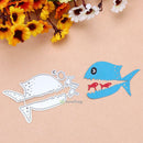 Shark Fish Metal Embossing Cutting Dies Stencils DIY Scrapbooking Decor SN9F