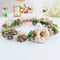 New Floral Flower Party Wedding Crown Hair Wreaths Headband Hair Band Garland Gw
