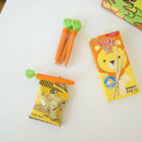 5Pcs Radish Sealing Clip Sealing Clamp Snack Bag Clip Plastic Bag Clip HF Hn