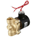 DN15 1/2 Inch AC220V Brass Electric Solenoid Valve with Two-Way Two-Positio