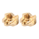 For RC Axial Capra 1.9 SCX10III 2pcs Brass Counterweight Cup Cover Car Accessory
