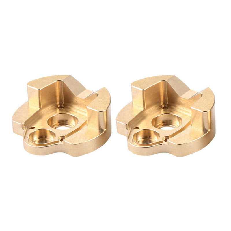 For RC Axial Capra 1.9 SCX10III 2pcs Brass Counterweight Cup Cover Car Accessory