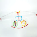 Waterproof Long Sleeve Artist Painting Apron Smock for Kids Toddler Craft