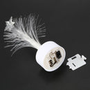 Colorful Fiber Optic LED Glowing Christmas Tree with A Top Star & Suction C