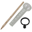 1pc Rain Gauge Rainfall Measurement 35mm Rain Gauge for Garden Outdoor Yard FT