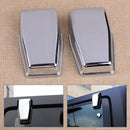 Chrome Upper Rear Window Hinge Cover Fit for Jeep Wrangler JK 2007-2018 New