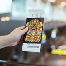 DIY Special Shaped Diamond Painting PU Leather Passport Protection Cover