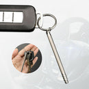 Portable Reusable Travel Titanium Alloy Toothpick+Toothpick Protective Holder