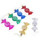 6pcs/bag Candy Shape Ornament Colorful Mini Gift Box Christmas Tree Pend kiA.3C