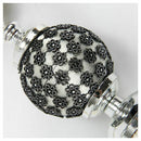 1 pair Tassel plum Curtains hanging ball for Home Decorationï¼ˆwhiteï¼‰