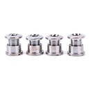 4pcs Crankset Bolts Crank Bolts Crank Screws Nuts for Double Crankset OZ