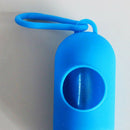 8 Pieces Refillable Dog Poo Bag Dispensers Carrier Case + Garbage Bags