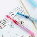 7Color 0.5mm Medium Gel Pen Color Ink Rollerball Pen New Business Office X6K2