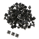 100pcs Tactile Push Button Momentary Switch 4 pin for   / Raspberry Pi