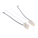 5x G9 Socket Cable Ceramic Connector LED Light Lamp Bulb Holder Base Supplies LJ