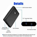 Bluetooth 5.0 Transmitter and Receiver, 2-in-1 Wireless 3.5mm Aux Adapter A V8R3
