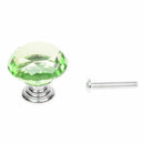 Handles door Crystal knobs cabinet drawer furniture closet Cabinet 30 mm Kn B2N9