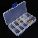 10 Slots Compartments Fishing Hook Bait Lure Box Tackle Storage Container Case