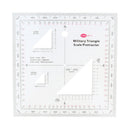 5"x5" Coordinate Scale Protractor Grid Reader GTA Topographic Map Scale for Map