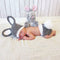 2pcs/Set Infant Baby Photography Props Clothes Rabbit Shaped Hat+Shorts