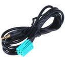 1Pcs 3.5mm jack aux input adapter audio cable for clio mega-OZ