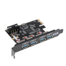 PCI-E to USB 3.0 4Port PCI Express Card Controller Power Connector