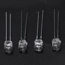 50 Pcs 5mm Flat Head 2 Pin Blue LED Light Emitting Diodes G4W3