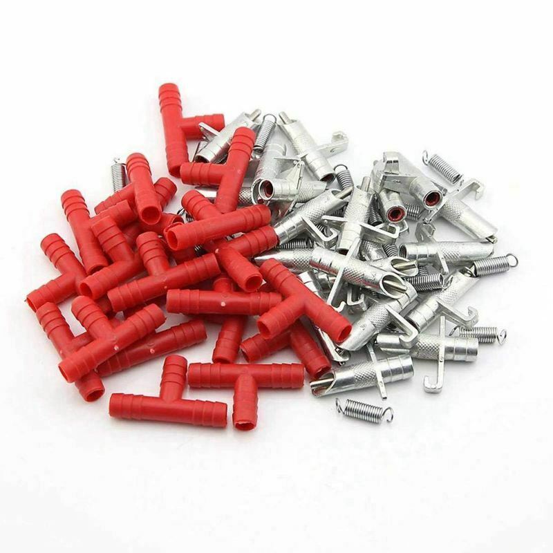 30 sets, Automatic Water Feeder, Spring Waterer Drinker Poultry Rabbits Nou U9H2