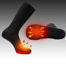 Cotton Breathable Electric Heating Socks Winter Outdoor Sports Heated Socks