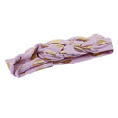 Baby Elastic Headbands with Hair Bows (Cross Light purple)