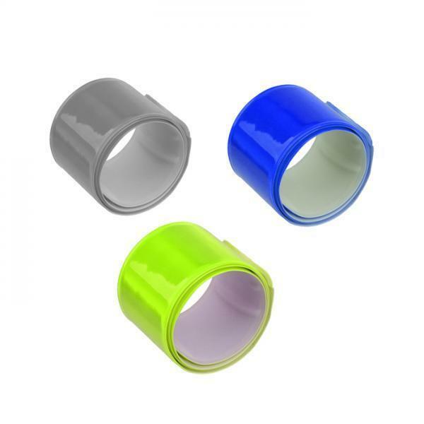 12Pcs Reflective Bands Ankle Band Wristbands Slap Wraps Running Walking Bike