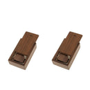 Wooden Walnut 32G+16G USB Flash Drive Memory Stick Portable Storage w/ Box