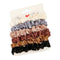 6x Women's Scrunchy Stretch Stretch Ties Ring Accessories