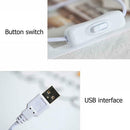 Rattan Ball LED Desk Lamp Bedside Night Light USB Charging Home Decoration
