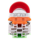 600V 10A Momentary Switch Red Green Mushroom Push Button Station