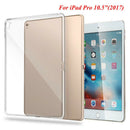 For iPad Pro 10.5inch 2017 Transparent Ultra Thin Clear Soft TPU Back Case Cover