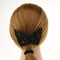 Magic Hair Combs Black Beads Double Hair Clips Stretchy Hair Accessories