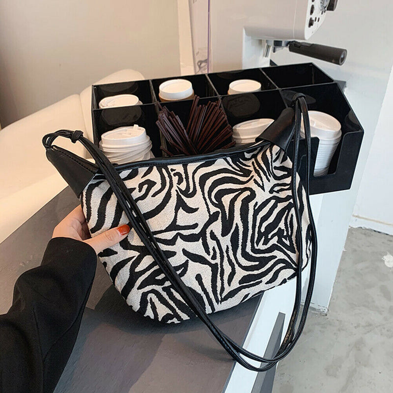 Travel Casual Shoulder Messenger Bag Nylon Animal Pattern Women Shoulder Handbag