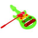 Kid 4-Note Guitar knock piano Musical Toys Serinette X6W9
