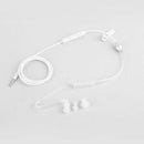 White In Ear Stereo Air Tube Anti-radiation Headset Radiation Proof Hea VNL
