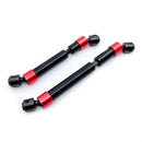 2PCS CVD Steel Front & Rear Drive Shaft For 1/10 RC Crawler Traxxas Trx4 TRX-4